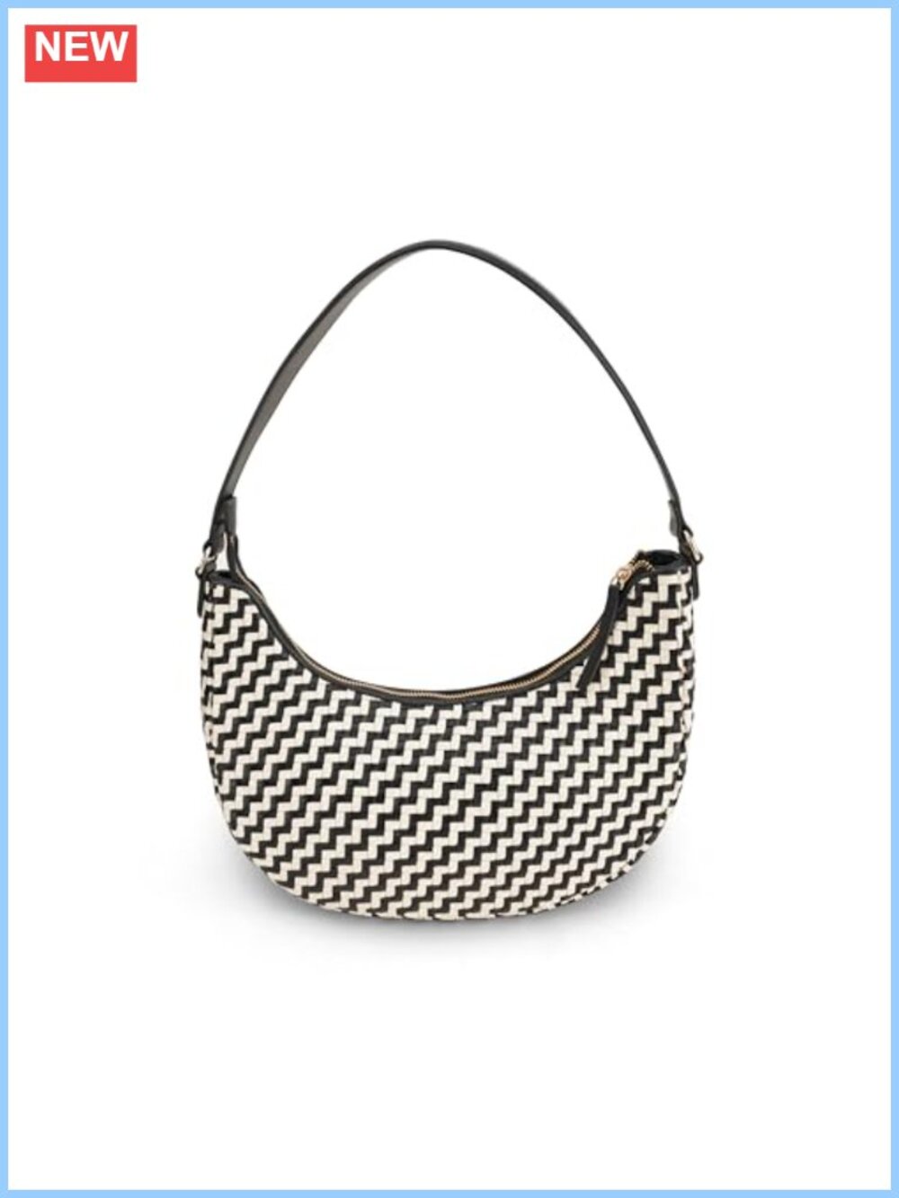 Genuine Leather Handmade Woven Hobo Crossbody Purse Women
